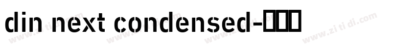 din next condensed字体转换 din next condensed字体转换